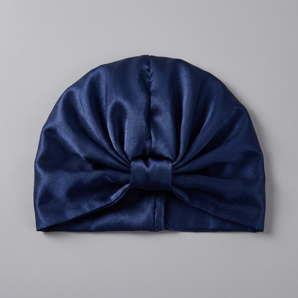 Mulberry Silk Heat-Repair Sleep Bonnet — 100% Silk, Anti-Frizz & Damage Recovery