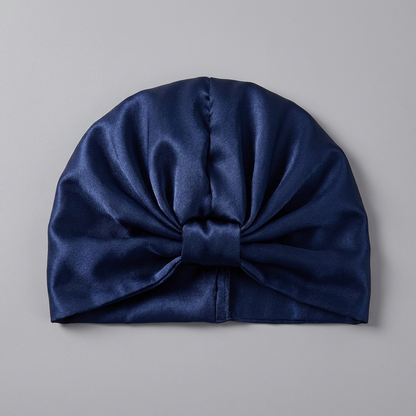 Mulberry Silk Heat-Repair Sleep Bonnet — 100% Silk, Anti-Frizz & Damage Recovery